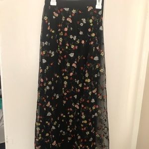 Forever 21 floor length skirt